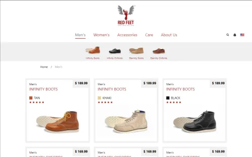 طراحی سایت برند ردفیت