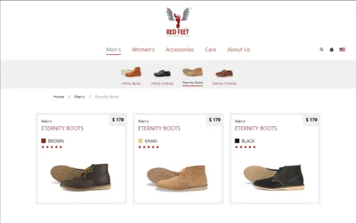 طراحی سایت برند ردفیت